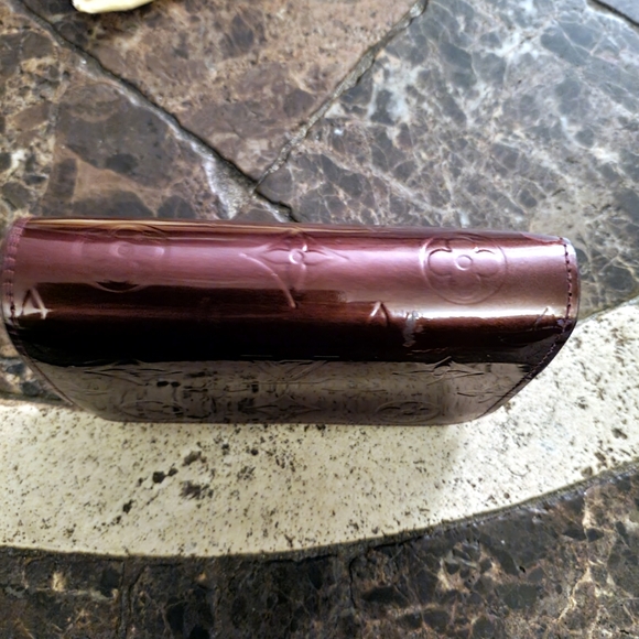 Louis Vuitton Bordeaux Kisslock Porte Monnaie Viennois Wallet Box & Dustbag - Picture 12 of 14